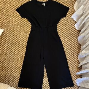 SPANX AirEssentials Short-Sleeve Wide-Leg Jumpsuit